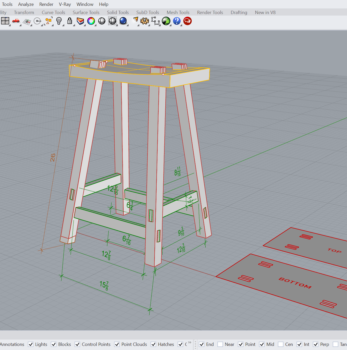 3D Modeling and Design Software Classes (Rhino, Revit, AutoCAD, Grasshopper)